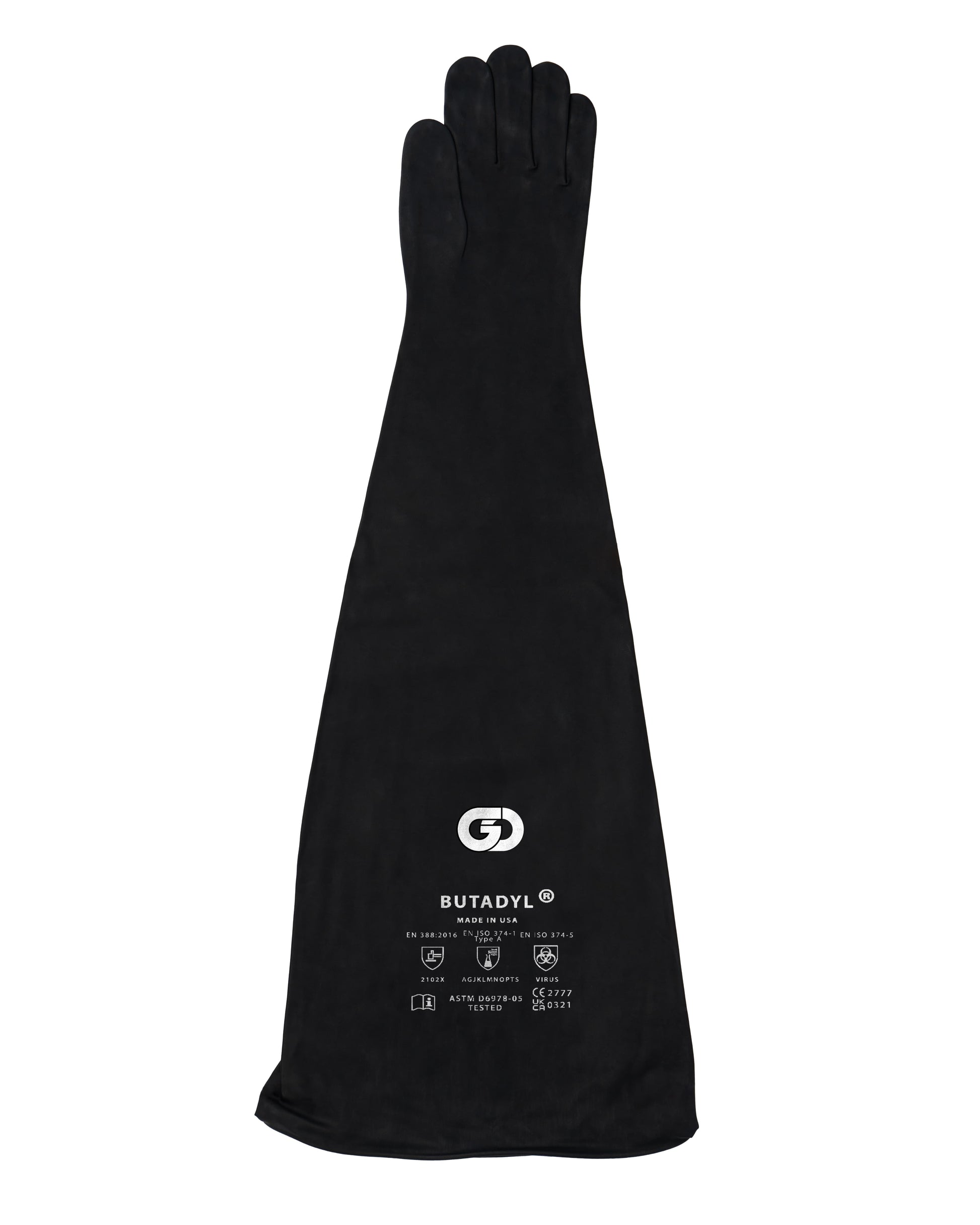 Butadyl Glovebox Gloves for Isolation Boxes