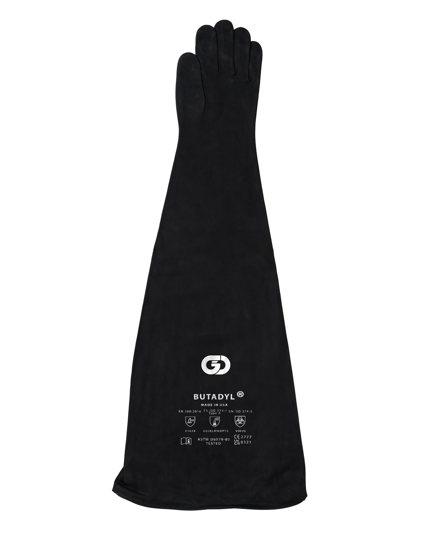 Butadyl Glovebox Gloves for Isolation Boxes